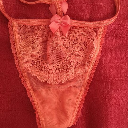 Med satin lingerie set new with two cotton lace gifts