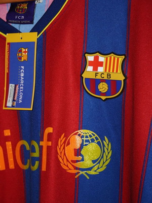 Barcelona Messi Official Licensed Replica Jersey new, size XL