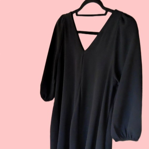 Black Midi Dress used, size M, brand Dixie