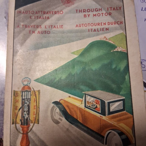 Vintage Shell Oil 1930 brochure like new