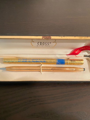 Cross pen authentic 14K gold used