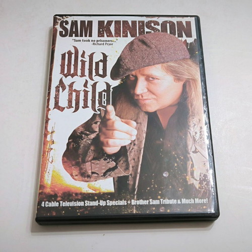 Sam Kinison Wild Child 2 Disc Set DVD like new, in English