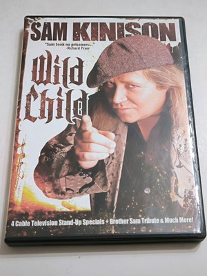 Sam Kinison Wild Child 2 Disc Set DVD like new, in English