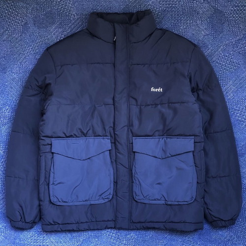 Foret Taiga Jacket men's winter used, size L, blue