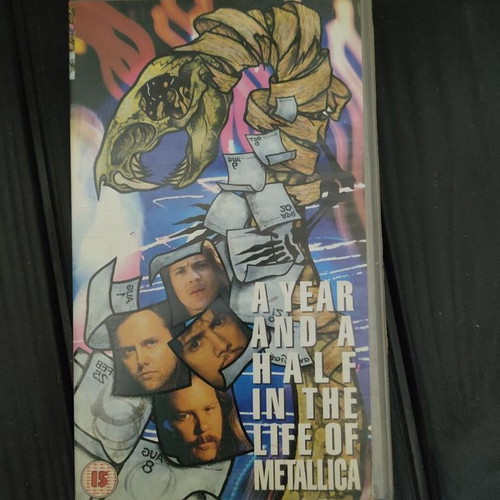 Metallica A Year And A Half In The Life Of Metallica VHS like new, historical