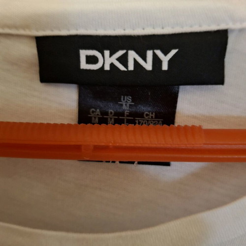 DKNY women's white blouse size M like new