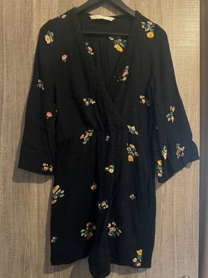 Zara one-piece used, black, size XS