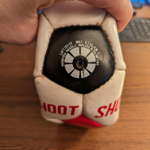 Carousel football ball new, gift from 80s-90s
