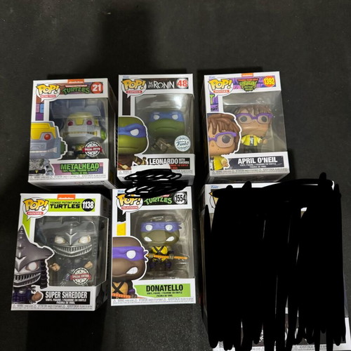 Funko Pop Teenage Mutant Ninja Turtles bundle new