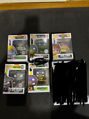 Funko Pop Teenage Mutant Ninja Turtles bundle new