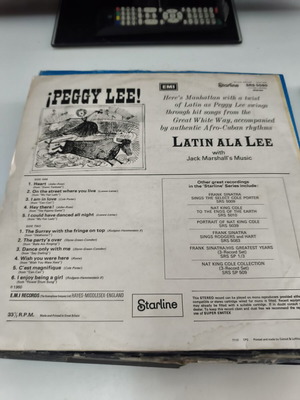 Peggy Lee Latin Ala Lee vinyl LP album used