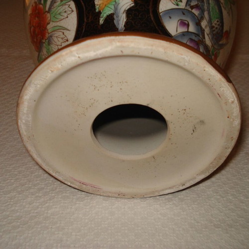 Pierced vase for lamp like new, 30cm 20cm