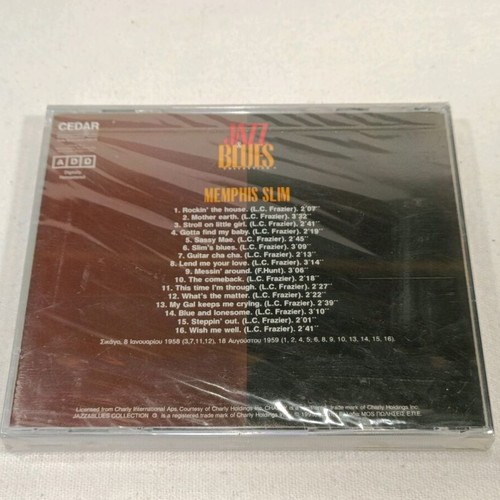 Memphis Slim CD used, jazz