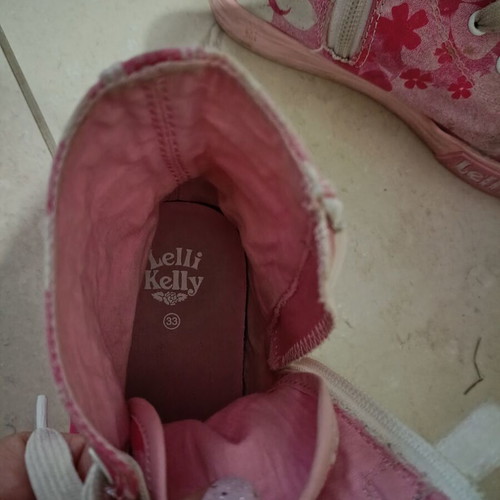 Lelli Kelly pink boots size 33
