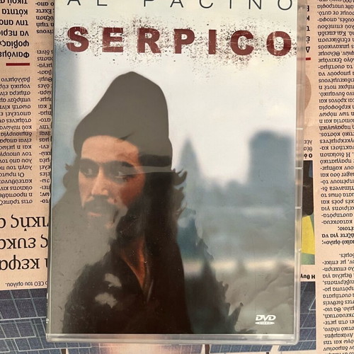 Serpico DVD used, English language with Greek subtitles
