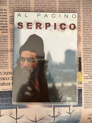 Serpico DVD used, English language with Greek subtitles