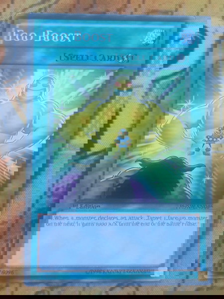 2) Ego Boost (Yugioh)