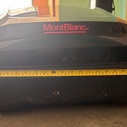 Mont Blanc Altitude Roof Box 337 Liters used, without bars
