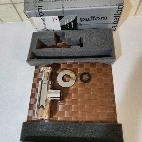 Paffoni siphon round washbasin ZACC240CR
