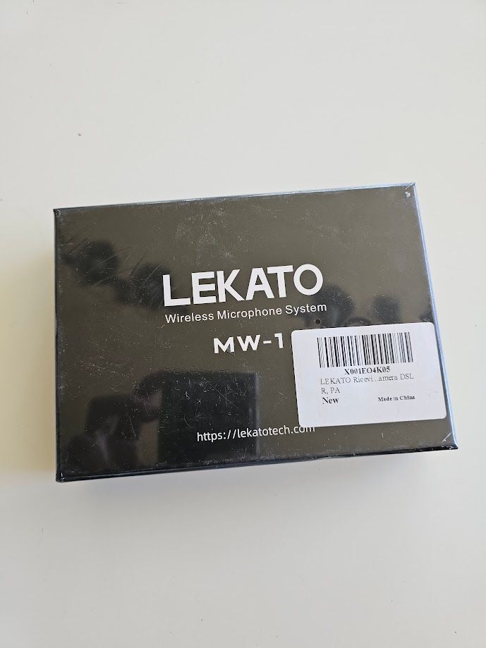 LEKATO MW-1 Wireless XLR Microphone… - € 45,00 - Vendora.cy