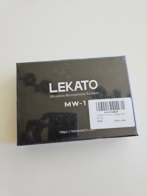 LEKATO MW-1 Wireless XLR Microphone System new