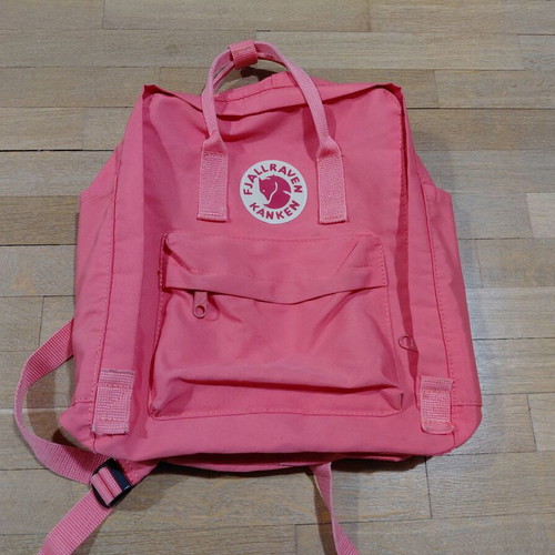 Fjallraven Kanken women's backpack used, pink