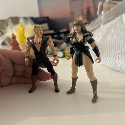 Xena & Hercules collectible action figures like new