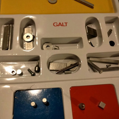 Vintage Galt Toys Magnet Building used educational toy