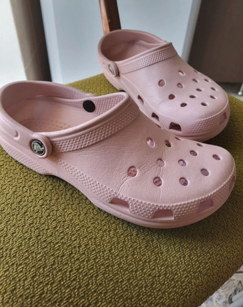 crocs παντόφλες Σαμπό απαλό ροζ 39-40