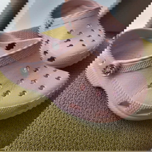 crocs παντόφλες Σαμπό απαλό ροζ 39-40
