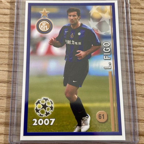 Louis Figo Inter card Champions 2007