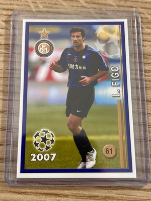 Louis Figo Inter card Champions 2007