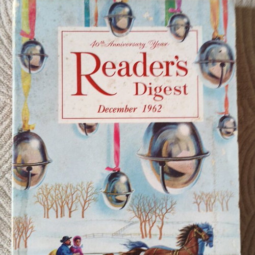 Reader's Digest collectible magazine like new, December 1962