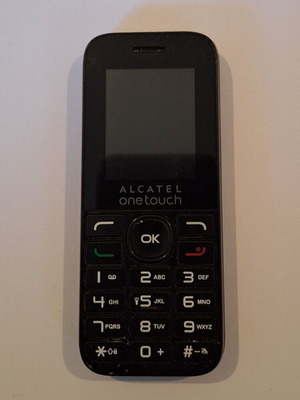 Κινητό Alcatel One Touch μεταχειρισμένο, μαύρο