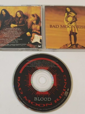Bad Moon Rising Blood CD new, hard rock