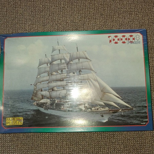 Sea Cloud sailing ship 1000-piece puzzle, Fame Puzzles