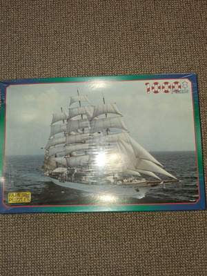 Sea Cloud sailing ship 1000-piece puzzle, Fame Puzzles
