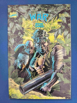 The War 1989 comic book used, grade VF or above