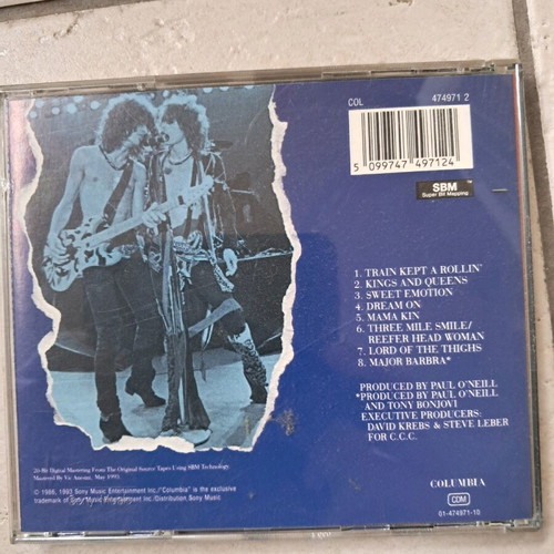 Aerosmith Classics Live CD like new, rock