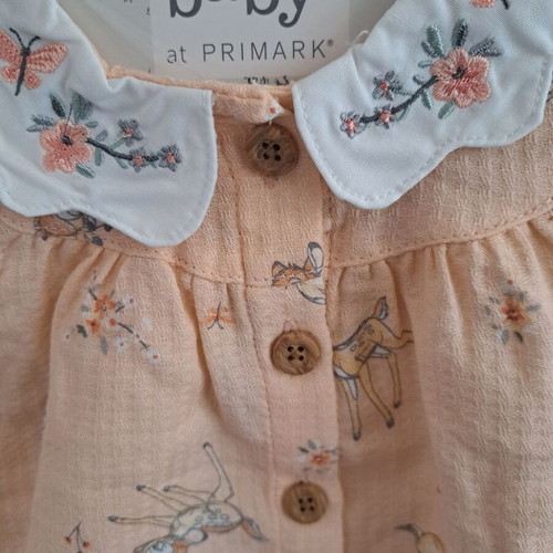 Disney baby romper new for girl 0-3 months with headband