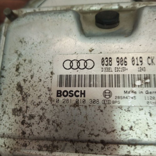 Engine computer Audi A3 1.9TDI used, 038906019CK, 0281010308