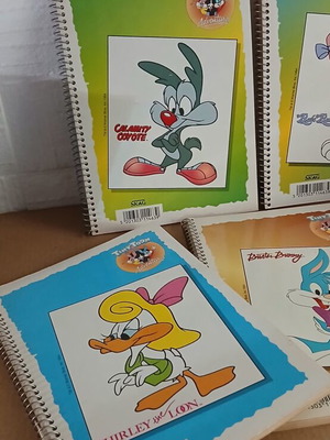 Τετράδια Tiny Toon πακέτο 5 από τη δεκαετία του 1990, καινούργια