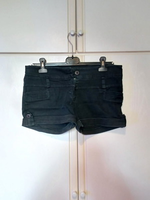 Shorts μεταχειρισμένα, μέγεθος XL (κατάλληλο για Large), μαύρα