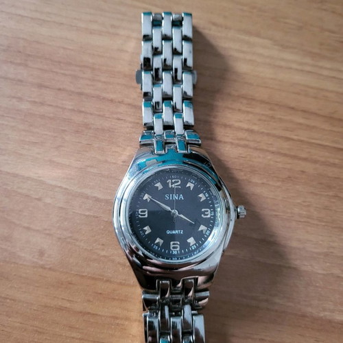 SINA Quartz wristwatch used, stainless steel, water resistant