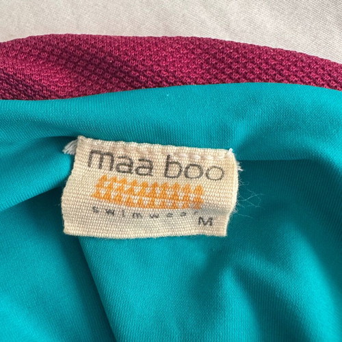 Maaboo one-piece swimsuit like new, purple, size M