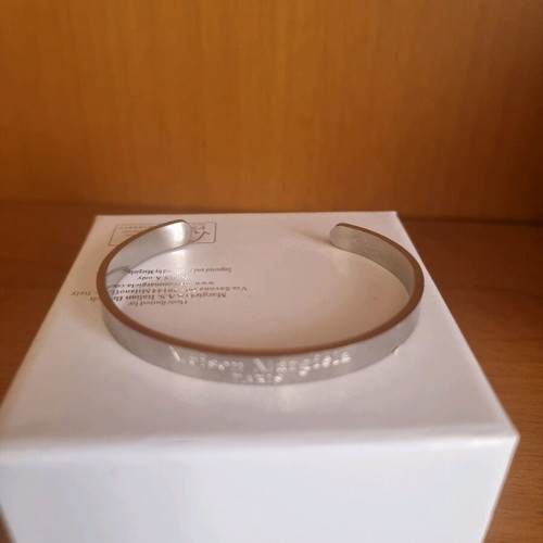 Maison Margiela Bracelet No 11 new, silver