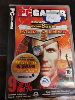 PC CD Rom Red Alert 2 used