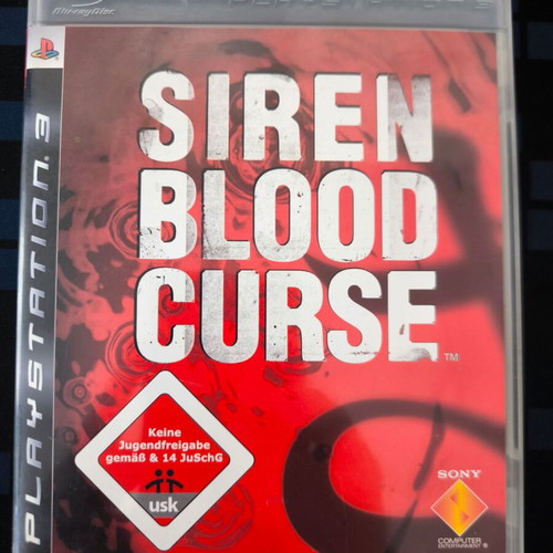 Siren Blood Curse PS3 game minty condition