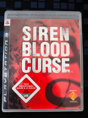 Siren Blood Curse PS3 game minty condition