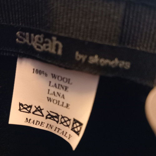 Fullah Sugah wool hat new, size L, black